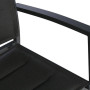 Aluminijska fotelja s tkaninom CATANIA (antracit)