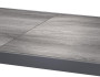 Aluminijski stol RAVENNA 220/331 x 100 cm (siv)