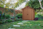 Površina vrtne kućice 190 x 182 cm (smeđa)