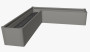 Škrinja Belvedere MINI L 45 cm (siva kvarc metalik)