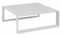 Aluminijski stol 97x97 cm MADRID (bijeli)