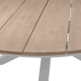 Aluminijski blagovaonski stol COLUMBIA (bijeli)