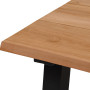 Masivni blagovaonski stol HUDSON (antracit)
