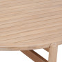 ZARAGOZA vrtni stol od bagrema ø120 cm