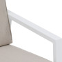 Aluminijska fotelja NOVARA (bijela)