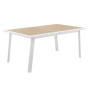 Aluminijski stol NOVARA 170/264 cm (bijeli)