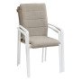Aluminijska fotelja CAPRI (bijela)