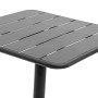 RUBBY aluminijski stol 65x65 cm (antracit)