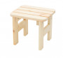 Puni drveni vrtni stolac od borovine 32 mm