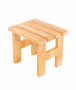 Puni drveni vrtni stolac TEA 03 debljine 38 mm