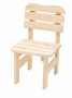 Masivna drvena vrtna stolica od borovine 32 mm