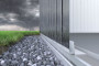 Vrtna kućica BIOHORT Highline H1 duo 275 × 155 cm (siva kvarc metalik)